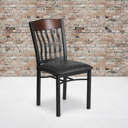 Flash Furniture Office Furniture 2-XU-DG-60618-WAL-BLKV-GG - product photo 1