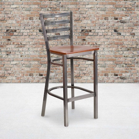 Flash Furniture Kitchen Furniture 2-XU-DG697BLAD-CLR-BAR-CHYW-GG - product photo 1