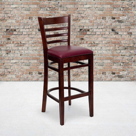 Flash Furniture Kitchen Furniture 2-XU-DGW0005BARLAD-MAH-BURV-GG - product photo 1