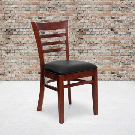 Flash Furniture Office Furniture 2-XU-DGW0005LAD-MAH-BLKV-GG - product photo 1