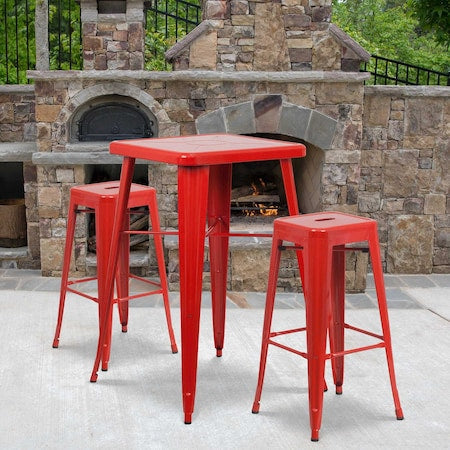 Flash Furniture Kitchen Furniture 4-CH-31320-30-RED-GG - product photo 1