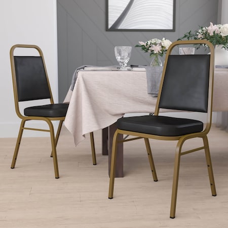 Flash Furniture Office Furniture 4-FD-BHF-1-ALLGOLD-BK-GG - product photo 1