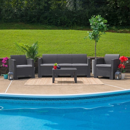 Flash Furniture Living Room Furniture DAD-SF2-T-DKGY-GG - product photo 1