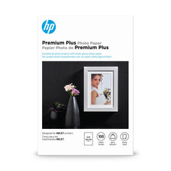 HP CR668A Photo Quality Paper, 100 Sheets, White