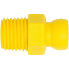 Loc-Line 45406 Connector, Acid Resistant, 1/4 NPT, Pack of 4