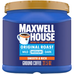 MAXWELL HOUSE Ground Coffee, 27.5 oz (00043000094228)