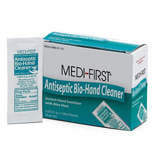 Medique 51173 Antiseptic Bio-Hand Wipe, Alcohol, Pack of 25