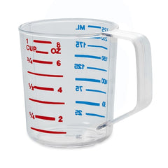 Rubbermaid Commercial Products Measuring Cup FG321000CLR, 1/4 Qt - product photo 1