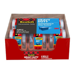 Scotch 142-6 Packing Tape, 6 Rolls - product photo 1