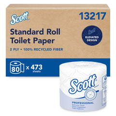 Scott Professional Toilet Paper 13217, 473 Count (Pack of 80), 37840 Count