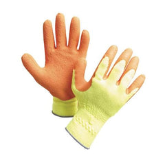 SHOWA 317M-08 Work Glove, Medium, Hi-vis Yellow, Pack of 12 - product photo 1